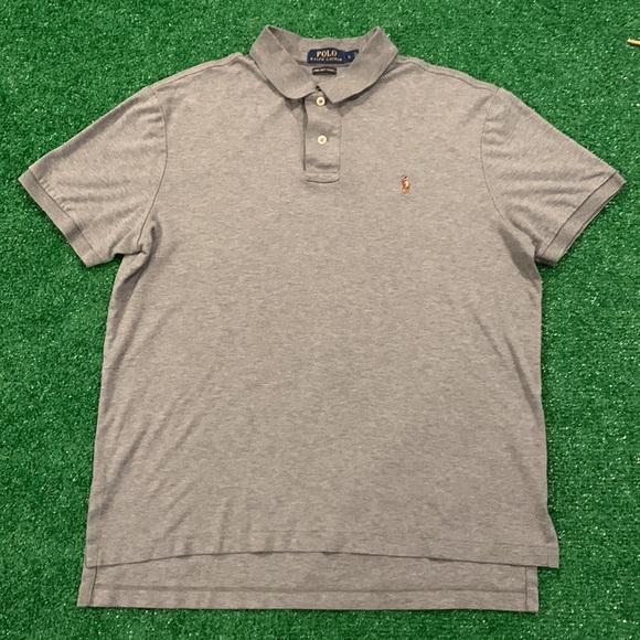 Mens Polo by Ralph Lauren collared shirt. Size Large but FITS LIKE A MEDIUM. - Picture 2 of 4